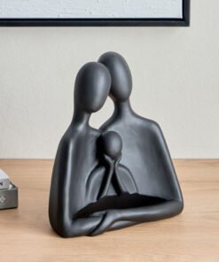 Wren Polyresin Family Accent - 19x10x21.5 cm