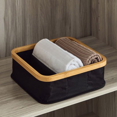 Oxford 3-Compartment Fabric Wardrobe Organiser