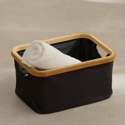 Oxford Fabric Storage Basket - 30.5x20.5x16 cm