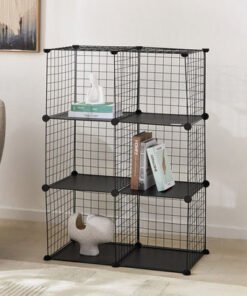 Novel 6-Compartment Wire Storage Cube