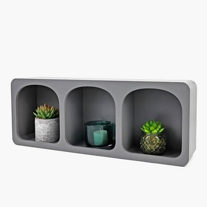 Sera Cloud Wall Shelf - 60x12x23 cm