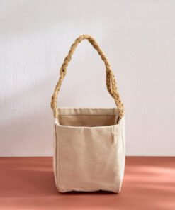 Bella Canvas Ato Large Plant Cover with Raffia Han...