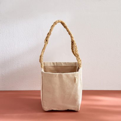 Bella Canvas Ato Large Plant Cover with Raffia Han...