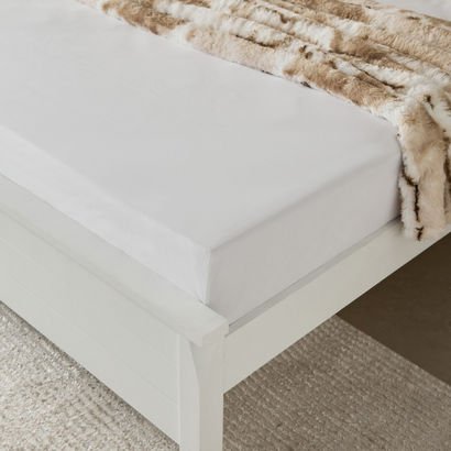 Purely Percale Olympic Queen Fitted Sheet - 160x20...