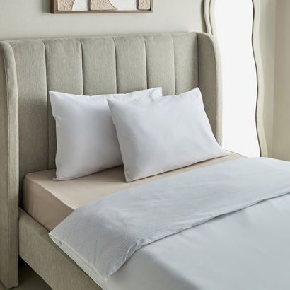 Purely-percale 3-Piece 300TC Percale Twin Duvet Qu...
