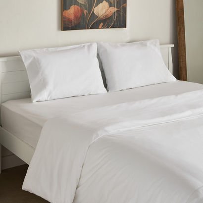 Purely-percale 3-Piece 300TC Percale Queen King Du...