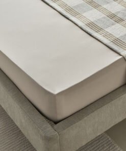 Purely-percale 300TC Single Fitted Sheet - 90x200+...