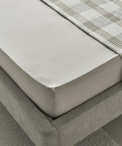 Purely-percale 300TC Single Fitted Sheet - 90x200+...