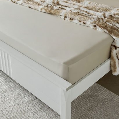 Purely Percale Queen Fitted Sheet - 150x200+40 cm