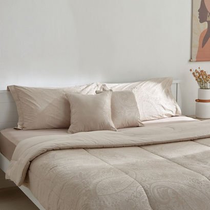Opulent Luxe 5-Piece Cotton Jacquard Khadi Print S...