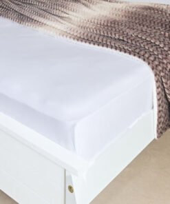 Essential Cotton Super King Flat Sheet - 270x260 c...