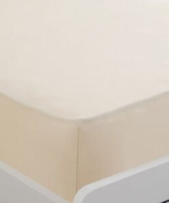 Essential Cotton Single Fitted Sheet - 90x200+36 c...