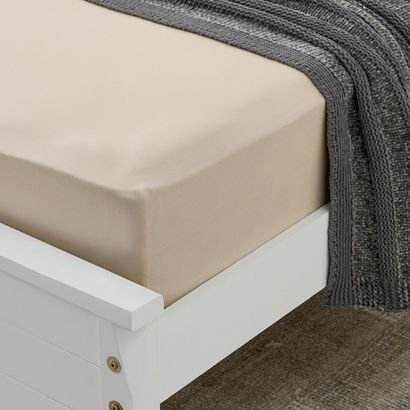 Essential Cotton King Fitted Sheet - 180x200+36 cm