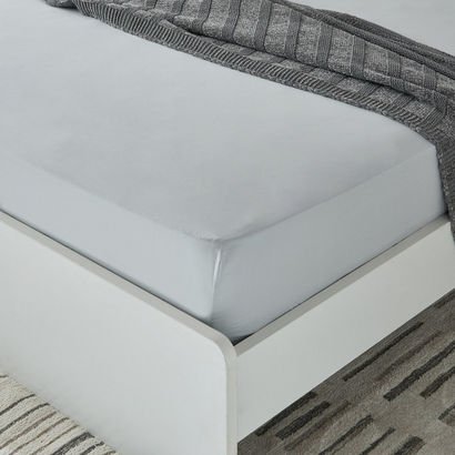 Essential Cotton Olympic Queen Fitted Sheet - 160x...