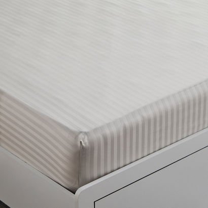 Hamilton Satin Stripe Queen Fitted Sheet - 150x200...