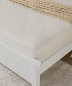 Hamilton Satin Striped Super King Fitted Sheet - 2...