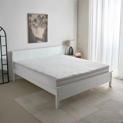 Relax Memory Foam King Mattress Topper - 180x200x4...