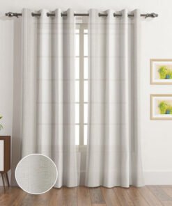 Braxton Aara Ashton 2-Piece Extra Long Sheer Curta...