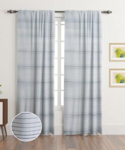 Cardiff 2-Piece Lined Curtain Pair with Back Tab a...