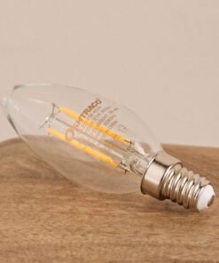 Oshtraco 4W E14 Warm White Clear Filament LED Bulb