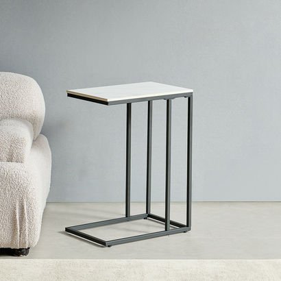 Nebula Sintered Stone Top Laptop Table