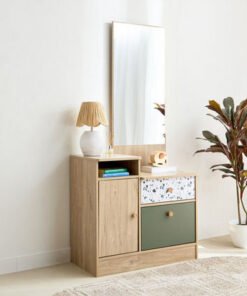 Fern 2-Drawer 1-Door Dresser with Mirror