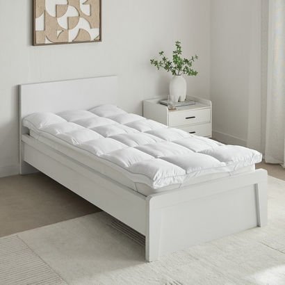 MicroFresh 300TC Soft Microfiber Single Mattress T...