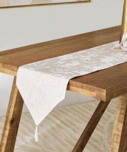 Harper Marley Jacquard Table Runner - 33x120 cm