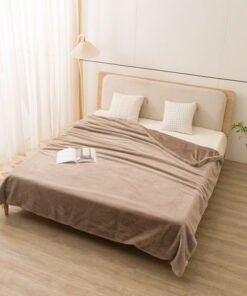 Lla Ura Rabbit Fur Double Layer King Blanket - 220...