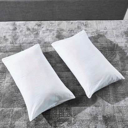 Ballina 2-Piece Solid Cotton Pillow Cover Set - 50...