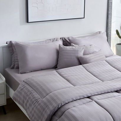 Hamilton 9-Piece BIAB Cotton Super King Comforter ...