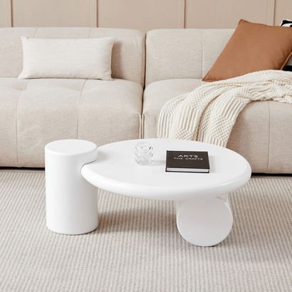 Dune High Gloss Coffee Table with Light