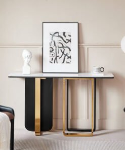 Maddox Trunks Sintered Stone Console Table