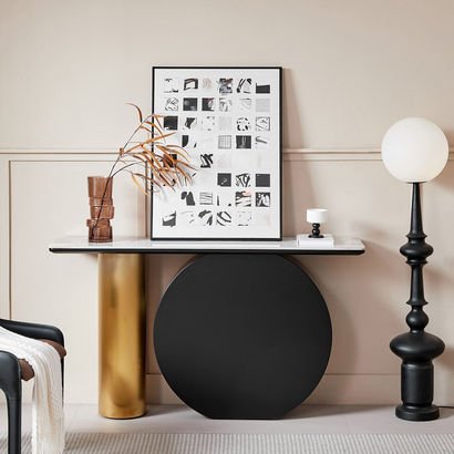 Bassett Sintered Stone Console Table