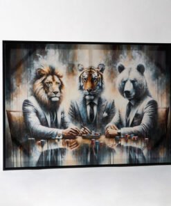 Ersel Friends Framed Picture - 50x70x2.5 cm