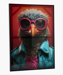 Ersel Bird Framed Picture - 50x70x2.5 cm
