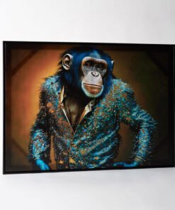 Ersel Glam Ape with Foil Surface - 50x70x2.8 cm