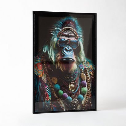 Ersel Animal Framed Picture - 40x60x2.5 cm