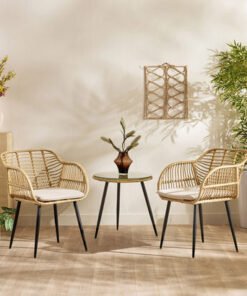 Vera Katina 2-Seater Outdoor Patio Set with Cushio...