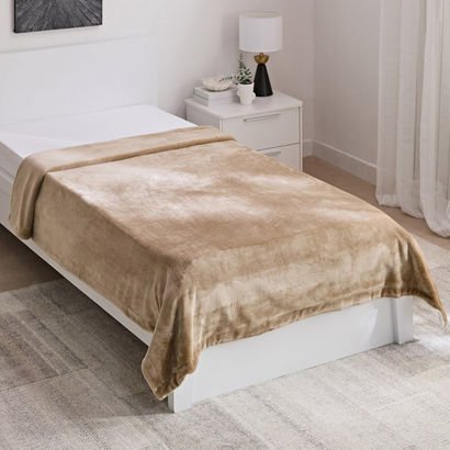 Snugsoft Flannel Double Layer King Blanket - 220x2...