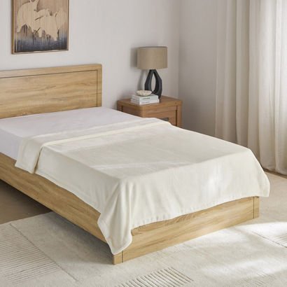 Snugsoft Flannel Double Layer Twin Blanket - 150x2...
