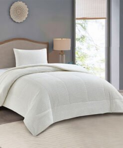 Bern Milo 2-Piece Embossed Flannel Twin Comforter ...