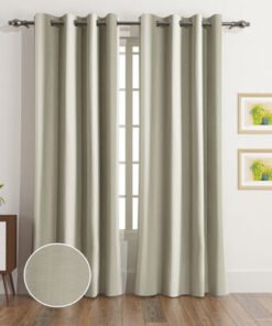 Dolorez Otus 2-Piece Jacquard Curtain Set - 135x24...