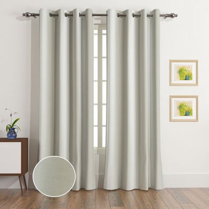 Dolorez Otus 2-Piece Jacquard Curtain Set - 135x24...