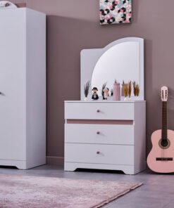 Bade 3-Drawer Dresser and Mirror