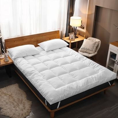 Ultima Luxury Microfiber Single Mattress Topper - ...