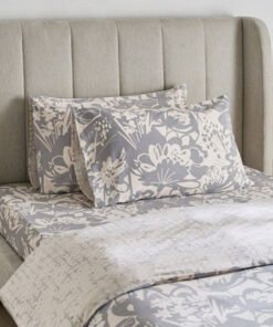 Aurora Heya 3-Piece Printed Cotton Twin Duvet Quil...