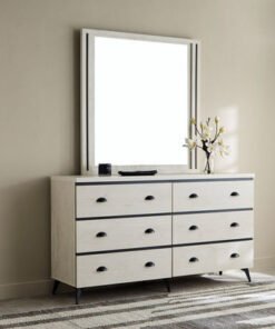 Granby 6-Drawer Dresser with Mirror