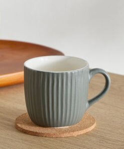 Donna Stoneware Ribbed Mug - 300 ml