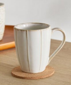 Donna Stoneware Stripe Mug - 300 ml